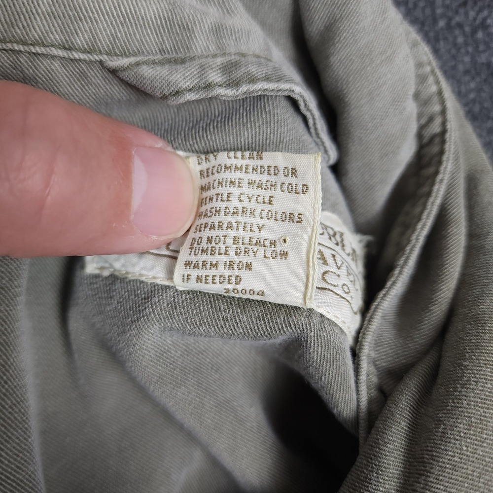 Banana Republic Safari Travel Clothing Co. Utility Jacket Khaki Green‎ Size P - Picture 13 of 14
